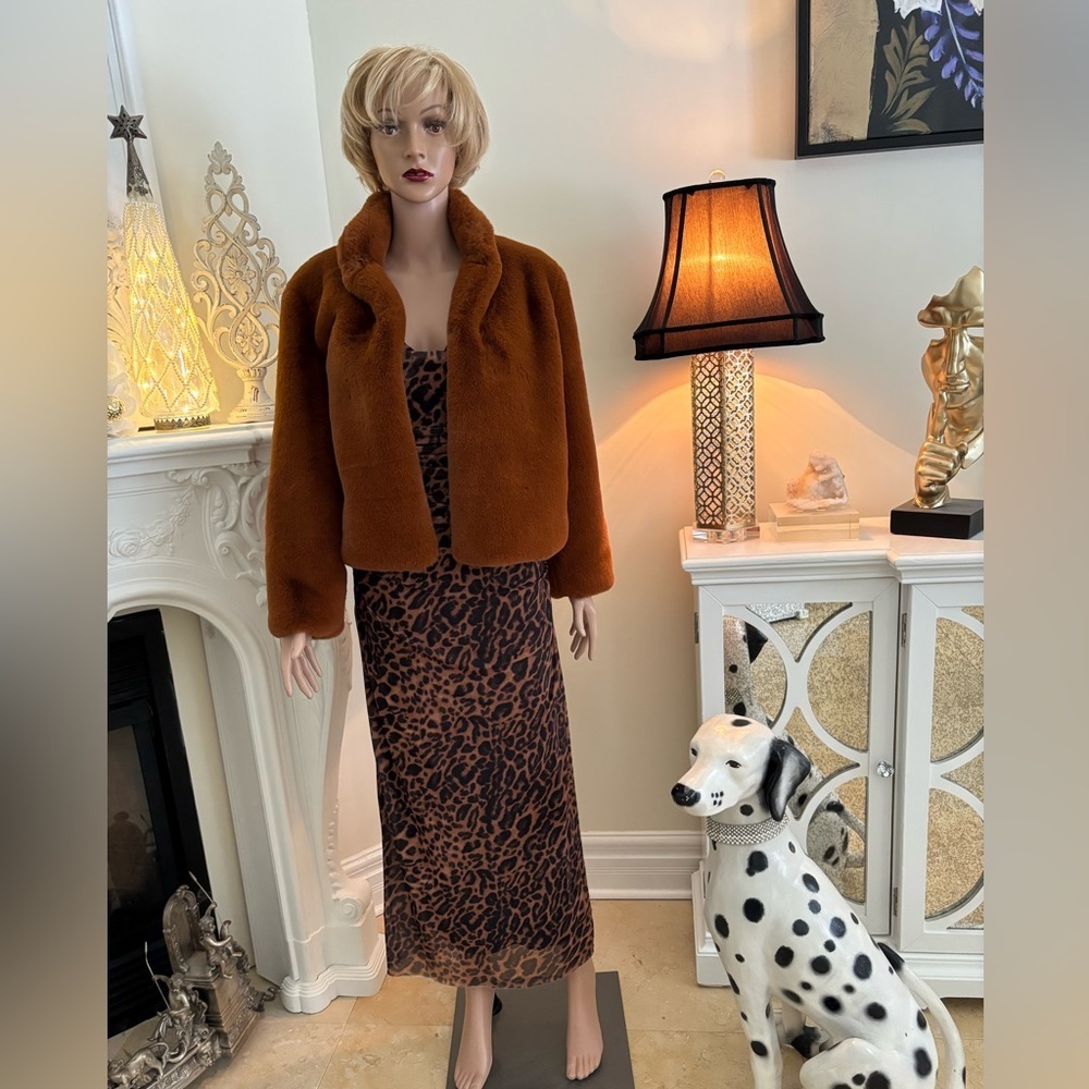 Forever 21 Rust Teddy Jacket - Picture 2 of 13